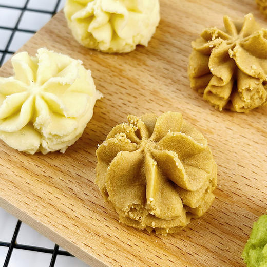 烤爱·经典款·曲奇系列·牛油小花曲奇【双层】·原味、抹茶、咖啡·下午茶 零食团建采购野餐 全国配送（偏远地区除外） 商品图3