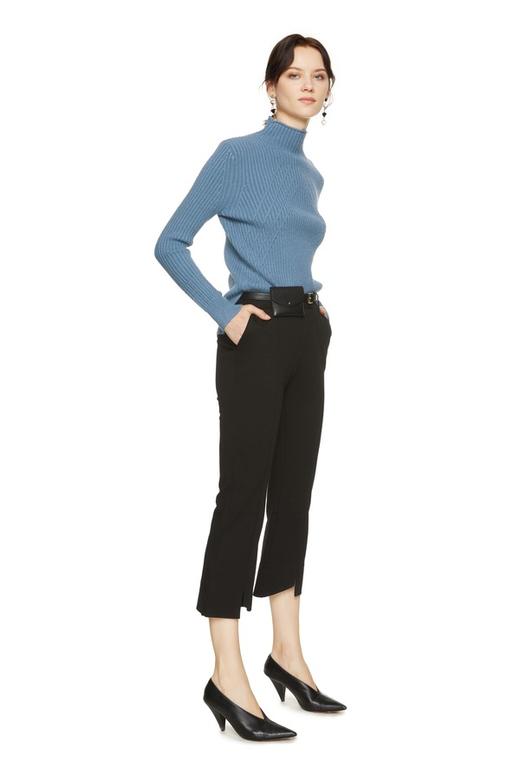 LNNNS 雾霾蓝修身高领毛衫 8120 商品图3