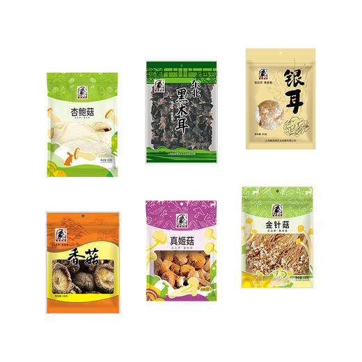 塞翁福汇山珍菌菇礼盒190型619克 商品图3