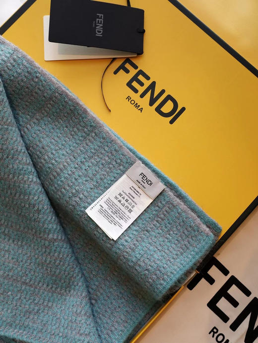 FENDI撞色字母-薄荷绿 商品图4