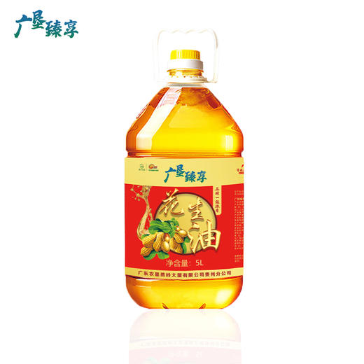 【助力帮扶】压榨浓香花生油 5L【基地直邮】 商品图0