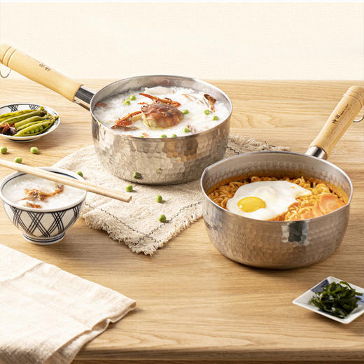 雪平锅 | 进口材质  超轻便 导热快 平底深锅 双侧锅嘴 更有效防止溢锅 商品图5