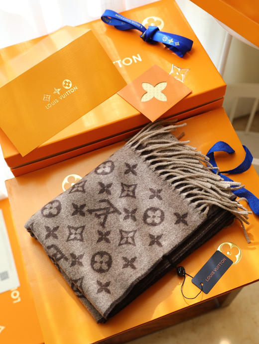 LV 渐变撞色边缘男款-棕色 商品图4