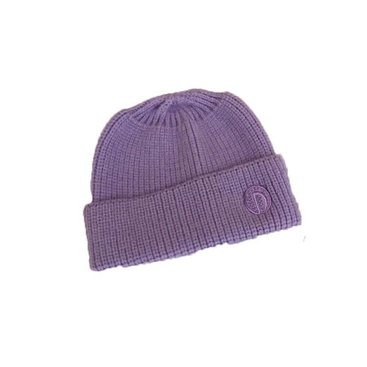 【超可爱！时尚百搭针织帽】韩国ins可爱糖果色针织帽冷帽 秋冬保暖简约百搭字母毛线帽子女-QQ 商品图4