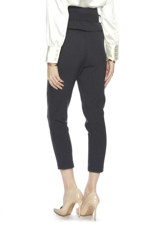 OCTAVIA 荷叶边腰封九分裤 4449 商品图2