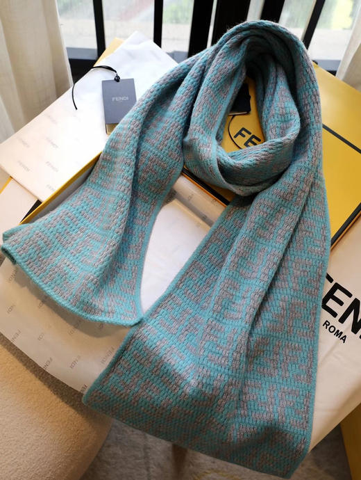 FENDI撞色字母-薄荷绿 商品图1