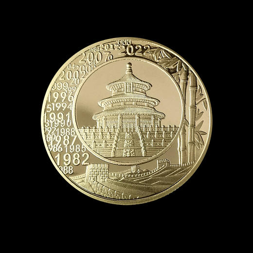 1982版熊猫金币纪念章 商品图1