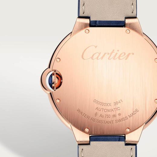 卡地亚 Cartier Ballon Bleu de Cartier 蓝气球腕表 42毫米 18K玫瑰金 自动上链 WGBB0036 商品图4