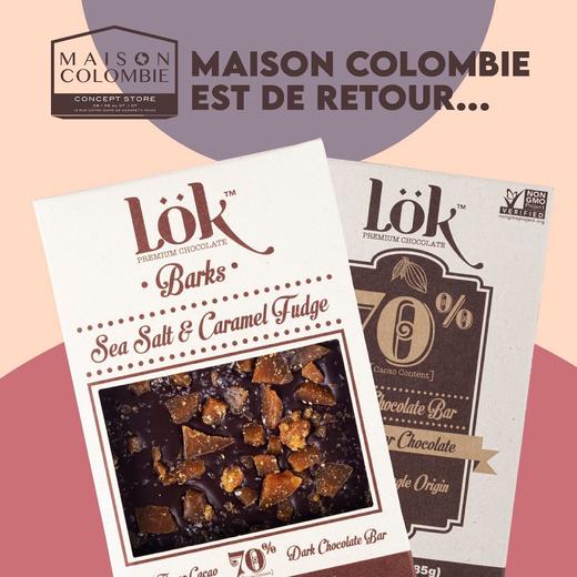 哥伦比亚进口 LOK 巧克力坚果巧克力85g/盒 商品图0