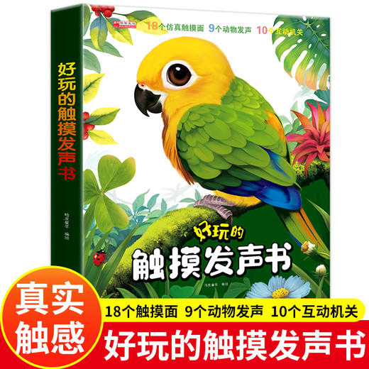 好玩的触摸发声书 撕不烂带声音的绘本0-4岁 商品图0