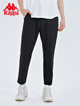 Kappa卡帕九分裤2022新款男运动裤梭织长裤休闲小脚卫裤K0C52CJ01
