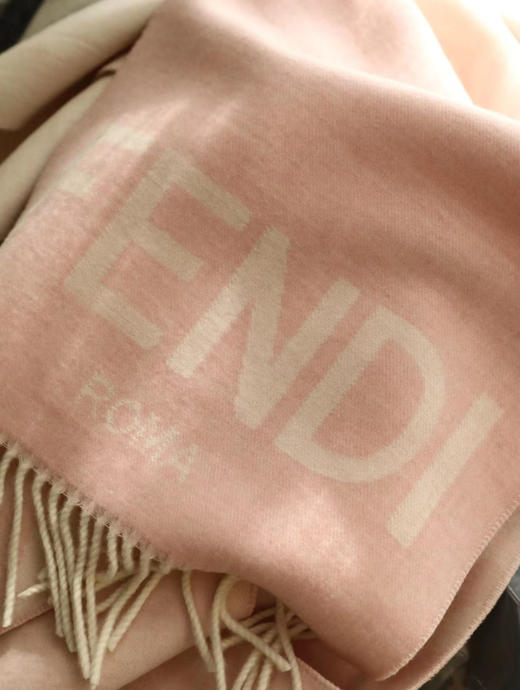 Fendi2022新款围巾-粉色 商品图6