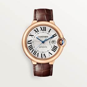 卡地亚 Cartier Ballon Bleu de Cartier 蓝气球腕表 42毫米 18K玫瑰金 自动上链 WGBB0030