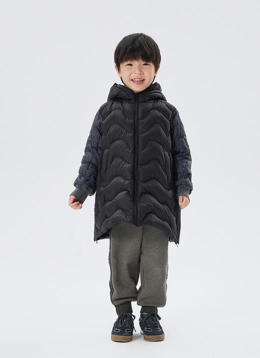 JNBY  22年冬款 长裤拼色羽绒服  1MAC10530 商品图7