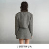 JUDYHUA 黑白格纹拼接设计短西装 商品缩略图2
