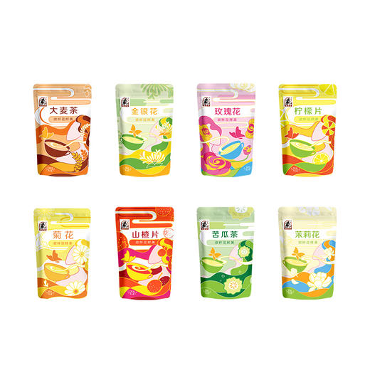 塞翁福花开富贵花茶礼盒632克 商品图3