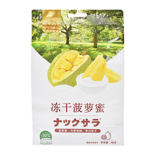 「冻干菠萝蜜干」法思觅语冻干菠萝蜜干脆片40g 果蔬脆水果干零食 商品图4