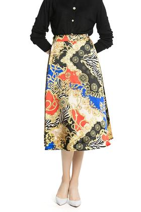 AVA 宫廷风印花半身裙 4271