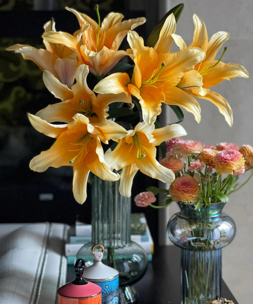 【周四秒杀】晚霞百合3枝（多头）49.8元 商品图1