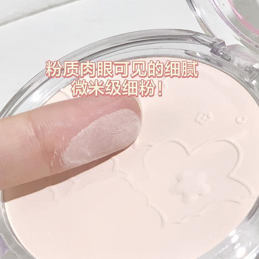 xixi清透雾感定焦粉饼定妆遮瑕持久控油磨皮雾面提亮学生修容散粉 商品图3