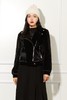 Kai & Kiera 黑色夹克毛绒外套 10965 商品缩略图0