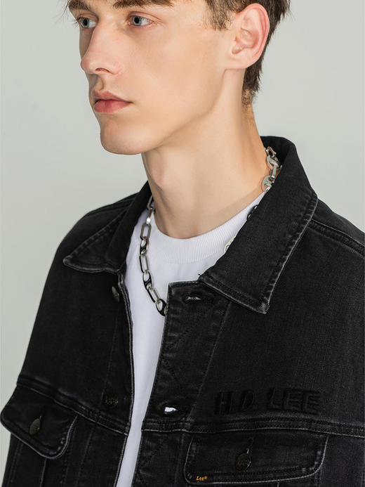 LEE 新品暖岩恒温男外套黑色舒适LMT0037082VL00F 商品图4