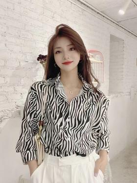 梵诗娅豹纹衫5379（4）