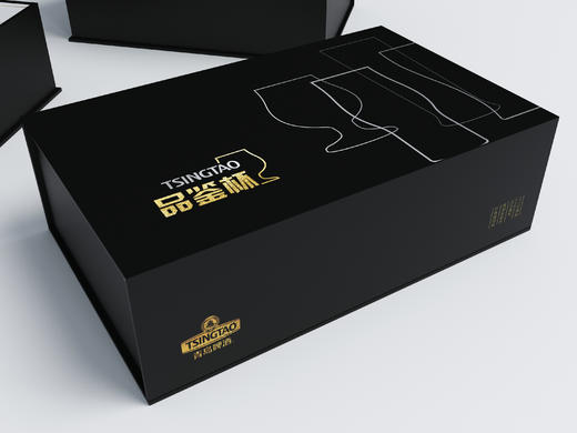 青岛啤酒精致专属杯礼盒四件套 商品图0