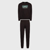 EMPORIO ARMANI EA7 阿玛尼 男士棉质字母徽标印花运动套装 黑色 6LPV64 PJ07Z 1200 商品缩略图0