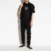 EMPORIO ARMANI 阿玛尼 男士棉质字母徽标印花休闲运动裤 黑色 6L1P96 1JHSZ 0999 商品缩略图3