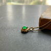 高冰种阳绿翡翠蛋面吊坠18k黄金钻石镶嵌 商品缩略图6