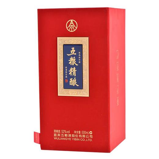 （千）五粮精酿龙兴风举52度500ml浓香型白酒 商品图0