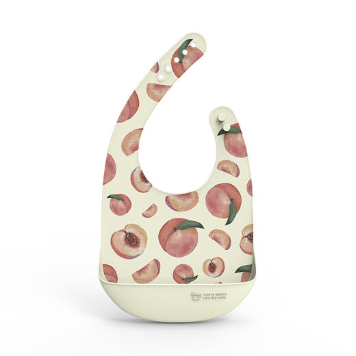 【预售5天】Qlittle宝宝吃饭围兜辅食饭兜儿童硅胶口水兜防水防脏婴儿围兜 商品图4