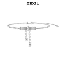 ZEGL蝴蝶结项链女小众设计感高级2022年新款choker项圈颈链锁骨链