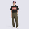 KENZO 高田贤三 男士棉质 KENZO Paris 标志休闲工装裤 军绿色 FC65 PA241 9RB 51 商品缩略图3