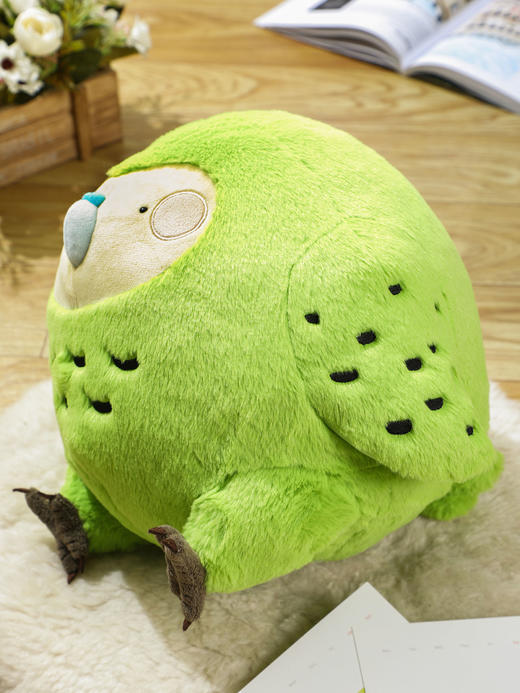 博物文创 圆宝系列 鸮鹦鹉毛绒玩偶公仔呆萌可爱治愈圣诞元旦礼物 商品图1