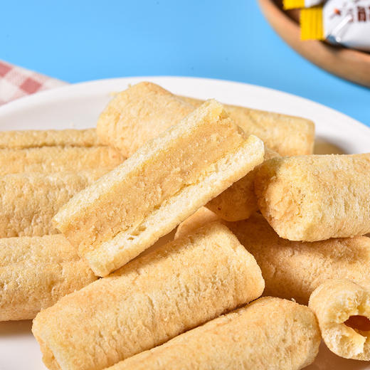 「2款口味！贴心独立包装」法思觅语能量99棒200g 蛋黄海苔粗粮膨化零食糙米卷能量棒粗粮 商品图2