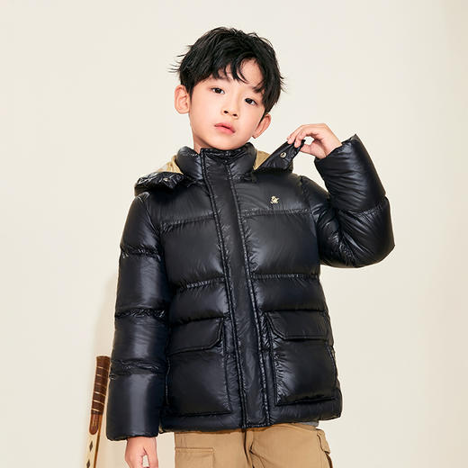 【90白鹅绒男童羽绒服】秋冬新品男宝加厚保暖羽绒服防风保暖外套 商品图3