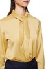 LNNNS 领口系带黄色衬衫 8316 商品缩略图2