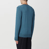 EMPORIO ARMANI 阿玛尼 男士初剪羊毛圆领长袖针织衫 蓝色 8N1M42 1M67Z 0909 商品缩略图1
