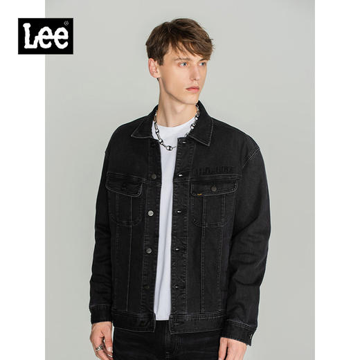 LEE 新品暖岩恒温男外套黑色舒适LMT0037082VL00F 商品图0