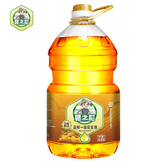 赣之村压榨一级花生油4.05L/桶 商品图1