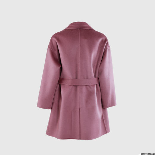 简约贴包双面手工大衣 商品图2