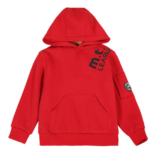 【童装连帽加绒卫衣】秋冬新品男宝内里加绒保暖袋鼠袋外套 商品图7