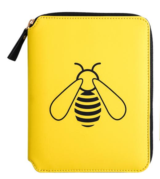 卡杰蜂靡我心系列手账拉链包B6 商品图0