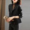 2022夹克外套港风小众炸街感短款皮衣上衣HR-WG98309 商品缩略图2