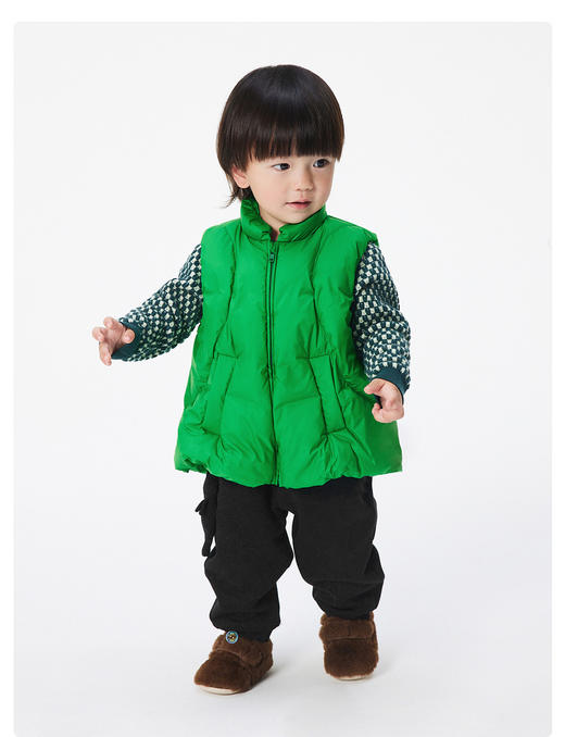 JNBY  22年冬款  立体造型羽绒马甲  YMAC10560 商品图1