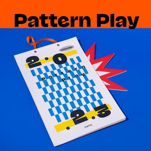 Pattern Play!｜原创设计扑克牌｜2023年插画月历｜设计未知Design for You 商品图0