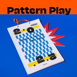 Pattern Play!｜原创设计扑克牌｜2023年插画月历｜设计未知Design for You