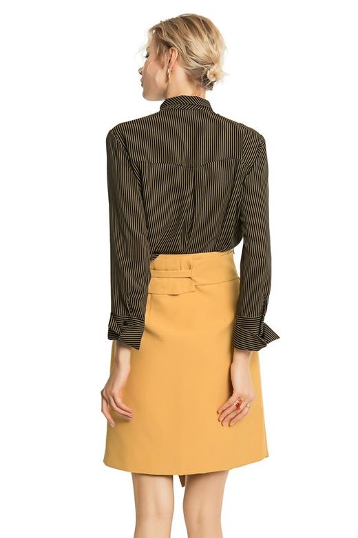 AVA 夸张领带条纹上衣 4514 商品图3